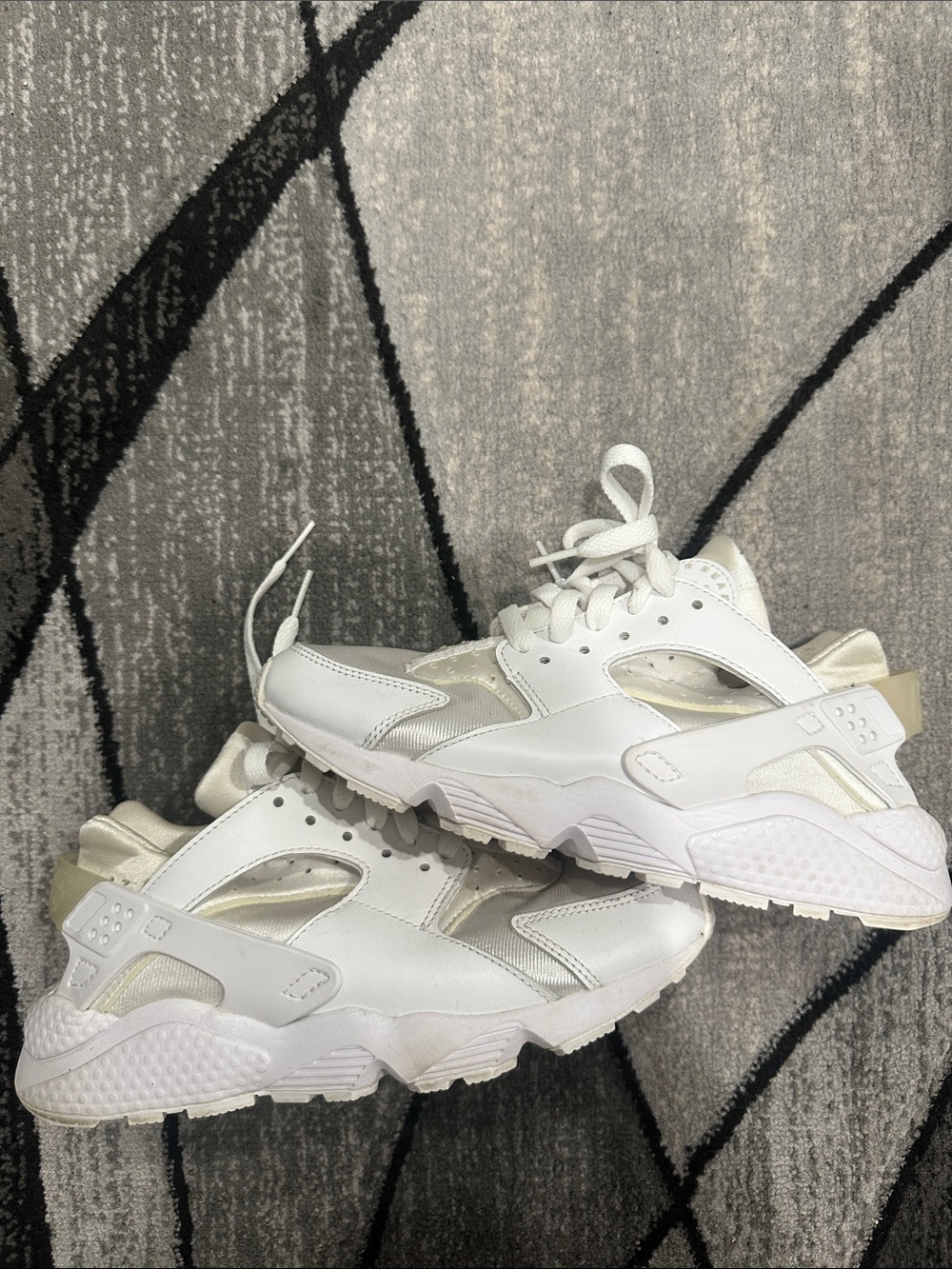 Women’s White Athletic Sneakers - Clean Casual Style